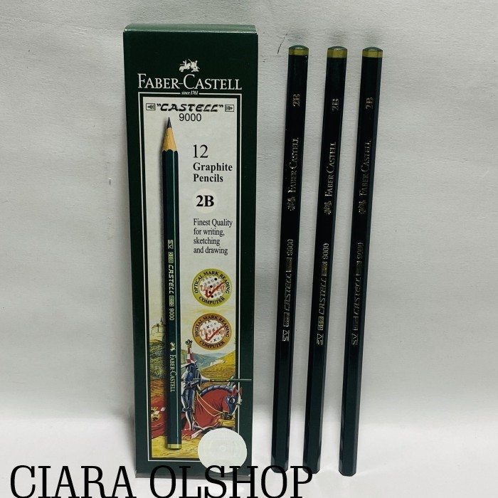 

PENSIL 2B DAN HB FABER CASTELL PENSIL UJIAN DAN MENGGAMBAR (per pcs)