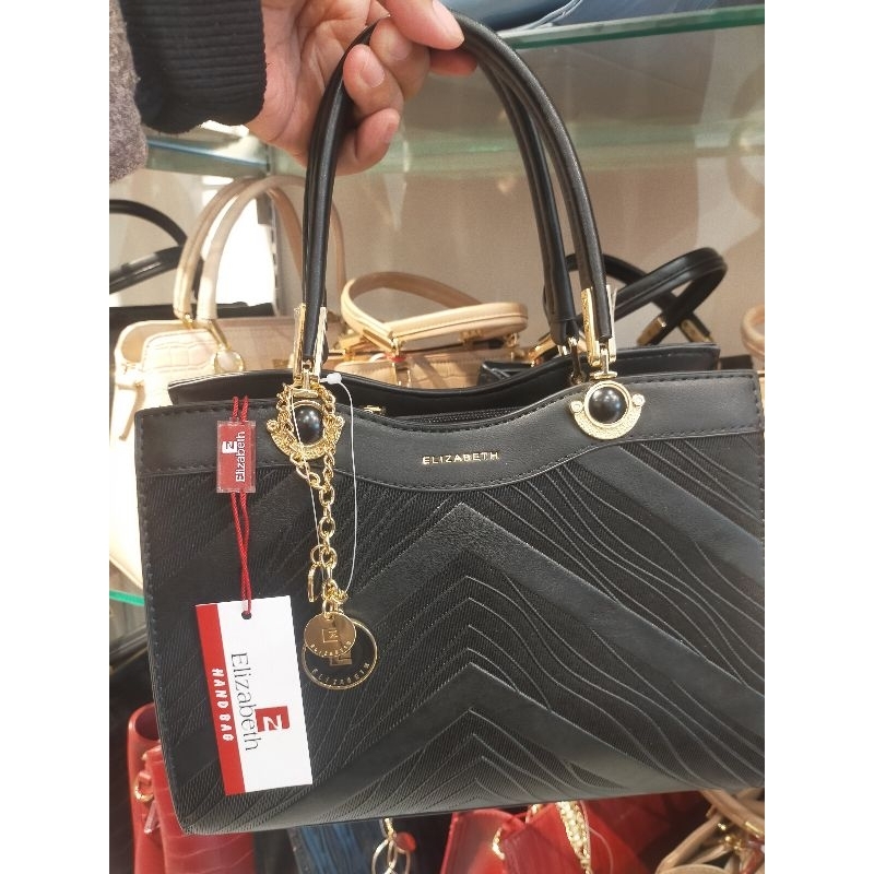 Tas Elizabeth Hitam HandBag Tas Wanita