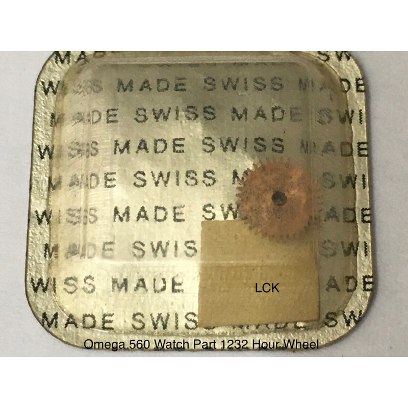 Omega 560 Watch Part 1232 Hour Wheel / Omega 560 Part 1232 untuk Mesin Jam Tangan bagian Roda Jarum 