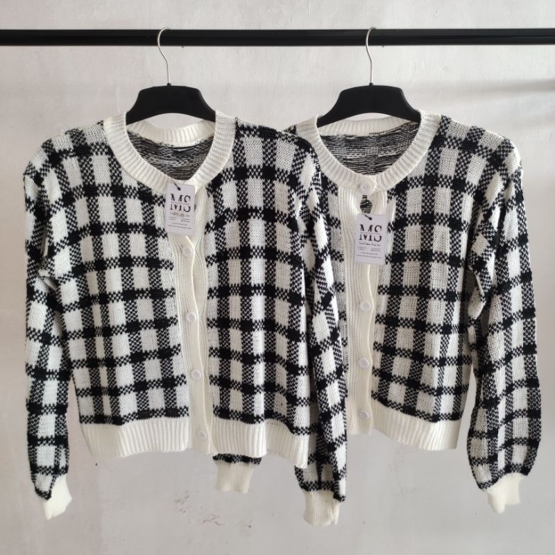 CARDI RAJUT | CARDI RAJUT CROP | ATASAN WANITA CROP