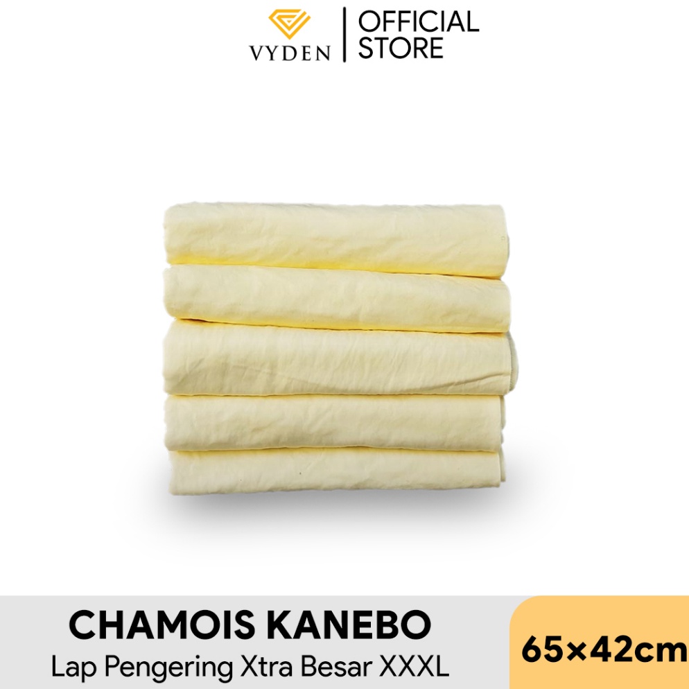 Jaman Now Kain Lap Kanebo Jumbo 66 x 43 cm Sangat Besar XXXL Plas Chamois Tebal Lebar Besar Serat Pe