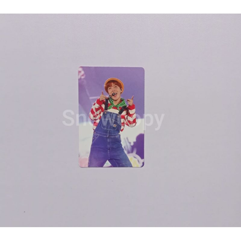 BTS PHOTOCARD DVD 3RD MUSTER pc bts hoseok jin jimin rm
