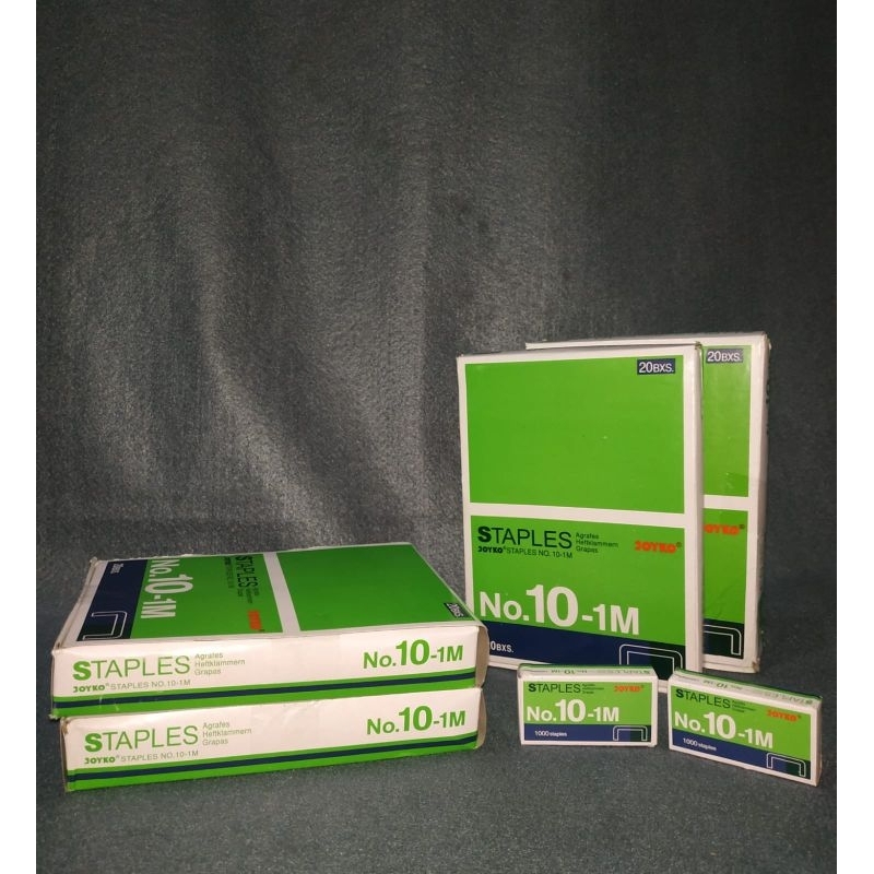 

Isi Staples Kecil No 10-1M JOYKO Isi 20 Box