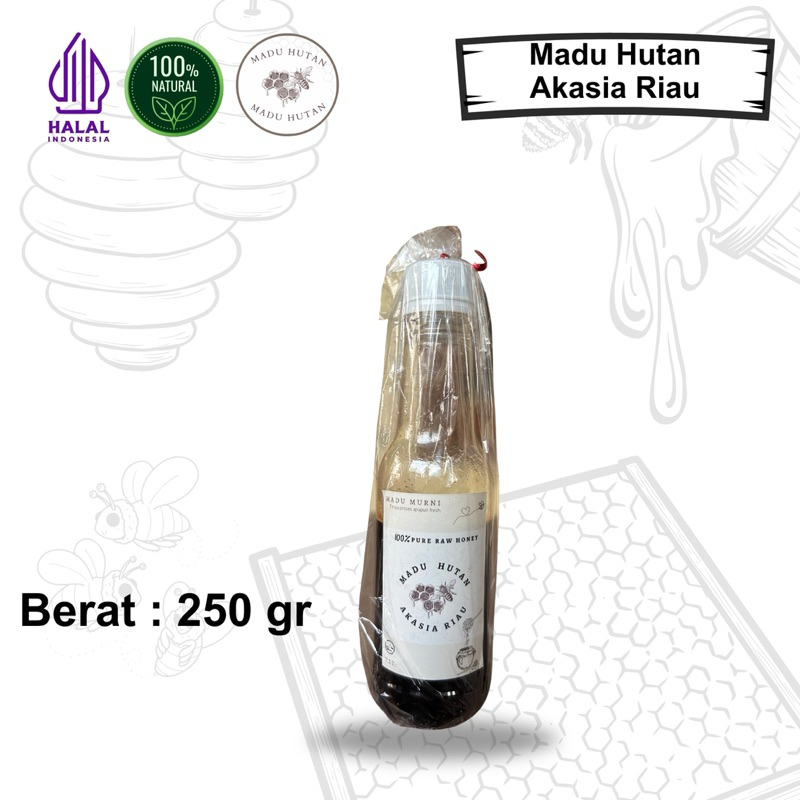 

MADU HUTAN AKASIA RIAU berat 250 gr