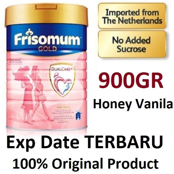 Frisomum Friso Mum Gold Honey Vanila Holland Netherland 900gr Susu Ibu Hamil Menyusui Pregnant & Lac