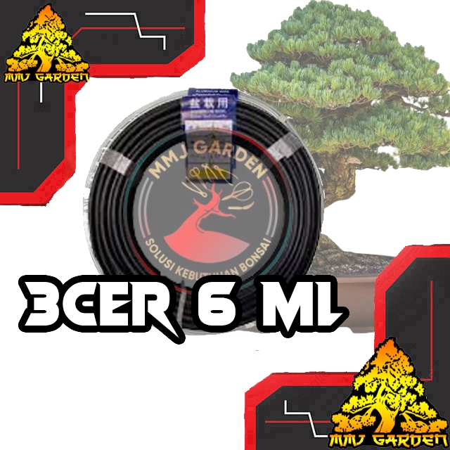 MMJ GARDEN-KAWAT BONSAI LABEL BIRU ECER 6MM