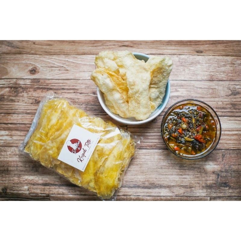 

Lezatoz_Genz Kripik Tette Asin (Seddhk) Kripik Singkong Khas Madura 250Gr (40Biji)