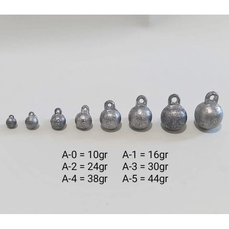 Timah pancing pemberat kail timbel model timah anting timah jantung timah bulat