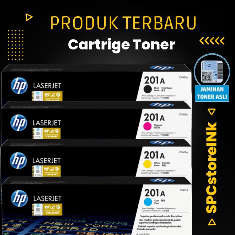 Toner HP LaserJet 201A 1 SET (CF400) (CF401) (CF402) (CF403)