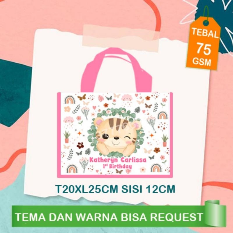 

tas ulang tahun anak custom karakter