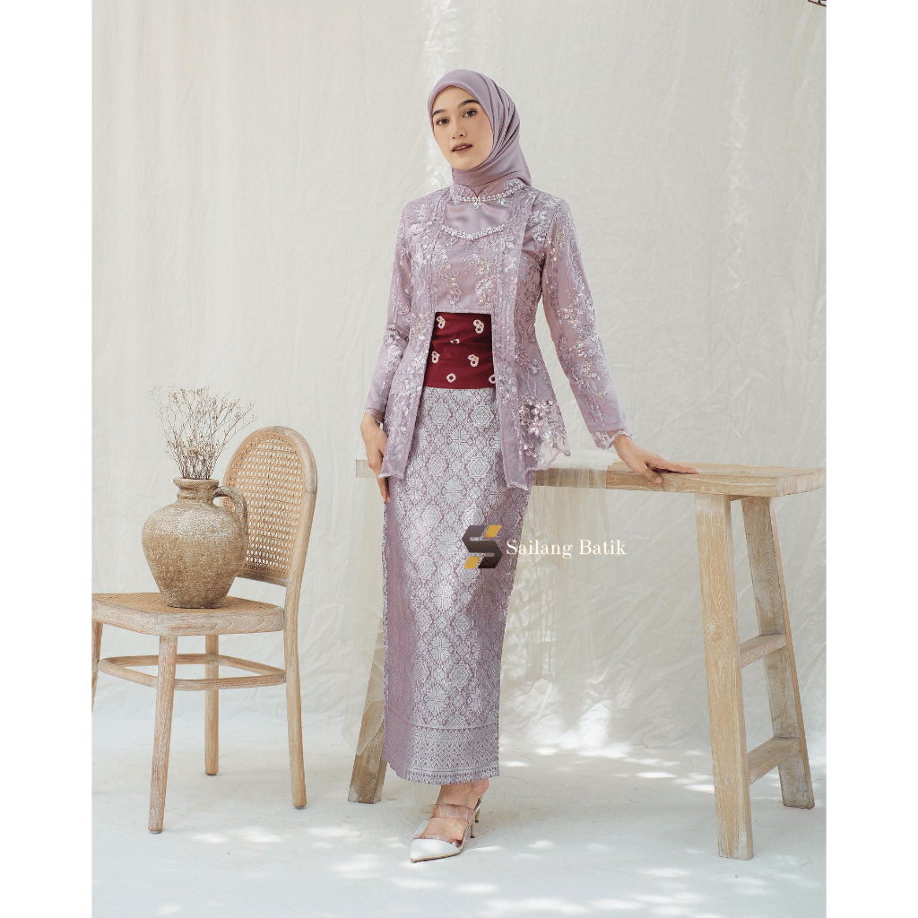 New Amyra Kutubaru | Kebaya Kutubaru Set Wanita Kebaya Lamaran Kebaya Wisuda Tunangan Kondangan