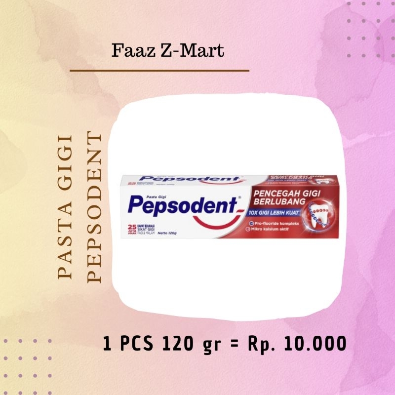 Pepsodent 120 gr
