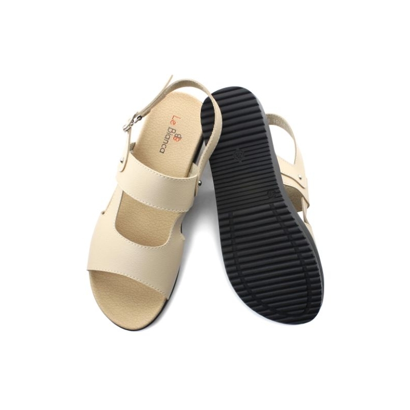 Le Bianca Sepatu Sandal Wedges Flat Slip Lesly Sandal Wanita