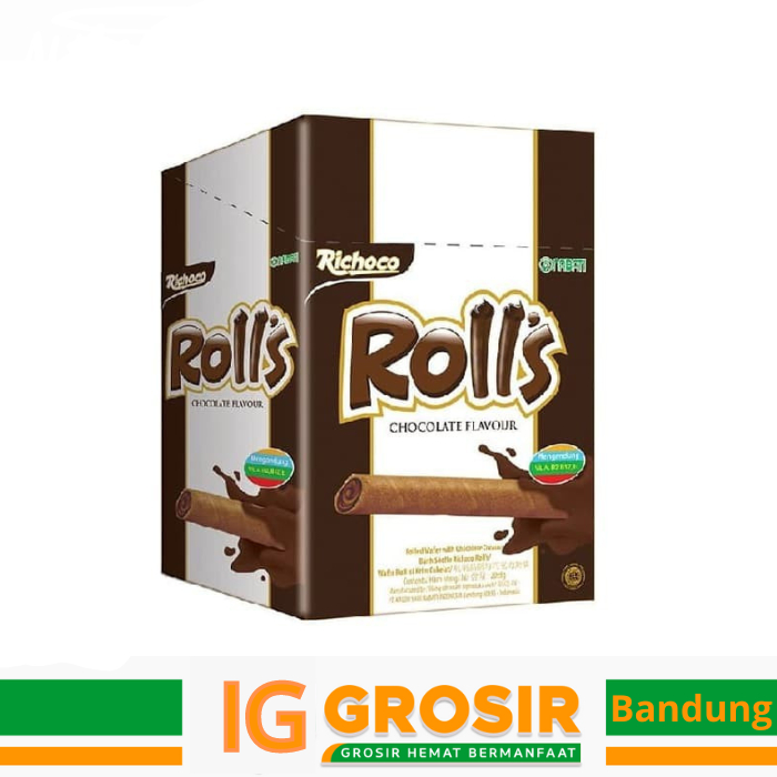 

Nabati Rolls Coklat 500 isi 20pcs