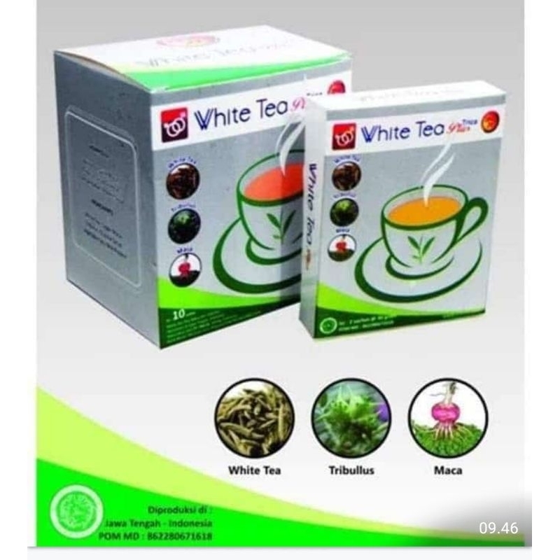 

WHITE TEA PLUS TRICA 1BOX ISI 2 SASHET