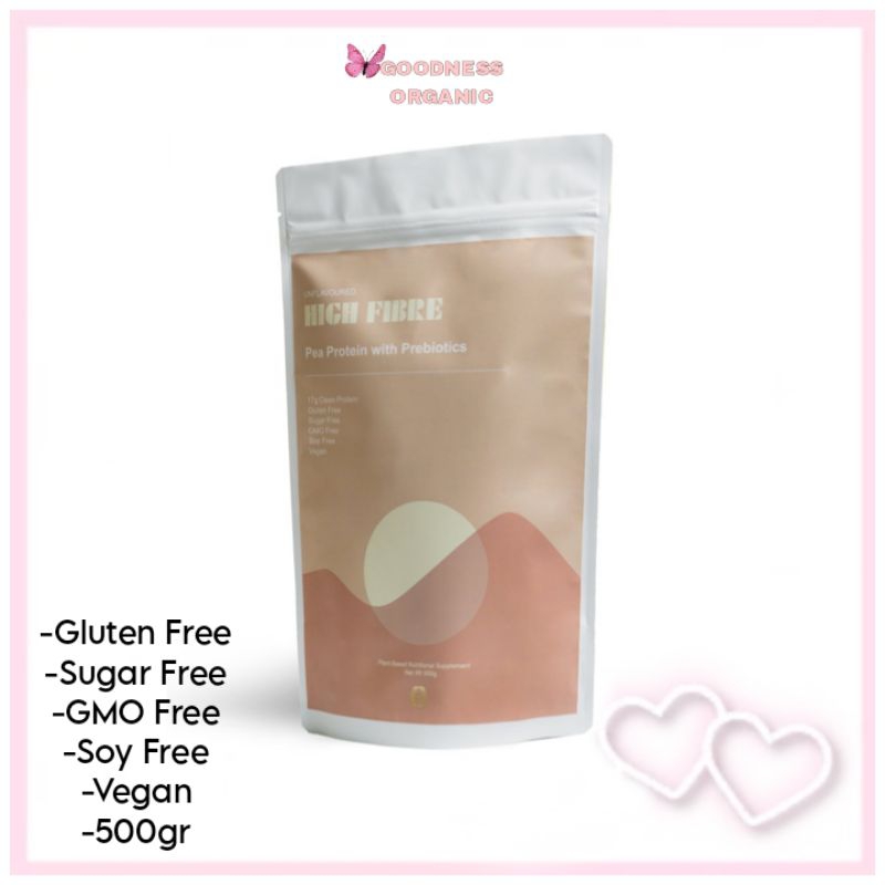 

Soluxe Pea Protein High Fibre with Prebiotics 500gr