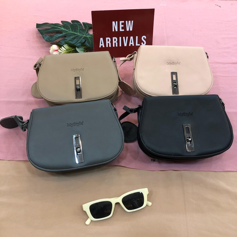 SLING BAG SIMPLE ELEGAN MINI TAS SLEMPANG WANITA BRANDED