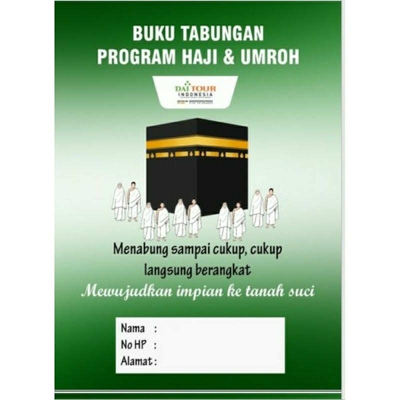 

Buku Umroh isi 12 halaman