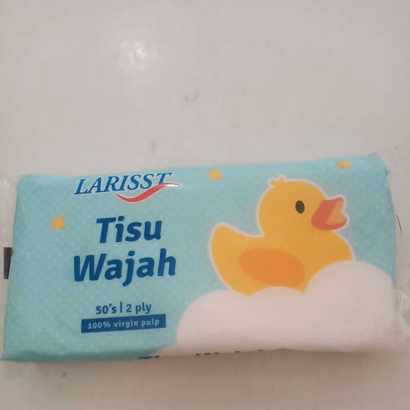 Tisu wajah ukuran kecil