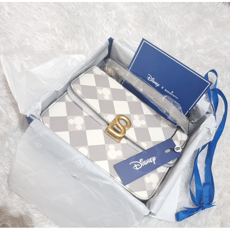 Preloved Bag Buttonscarves Dona Bag -Ash Grey X Disney