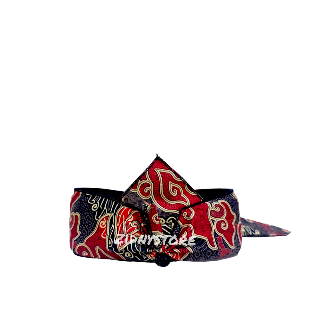 Iket Sunda - Iket Sunda Iket Batik Iket Totopong Tradisional MEGA MERAH