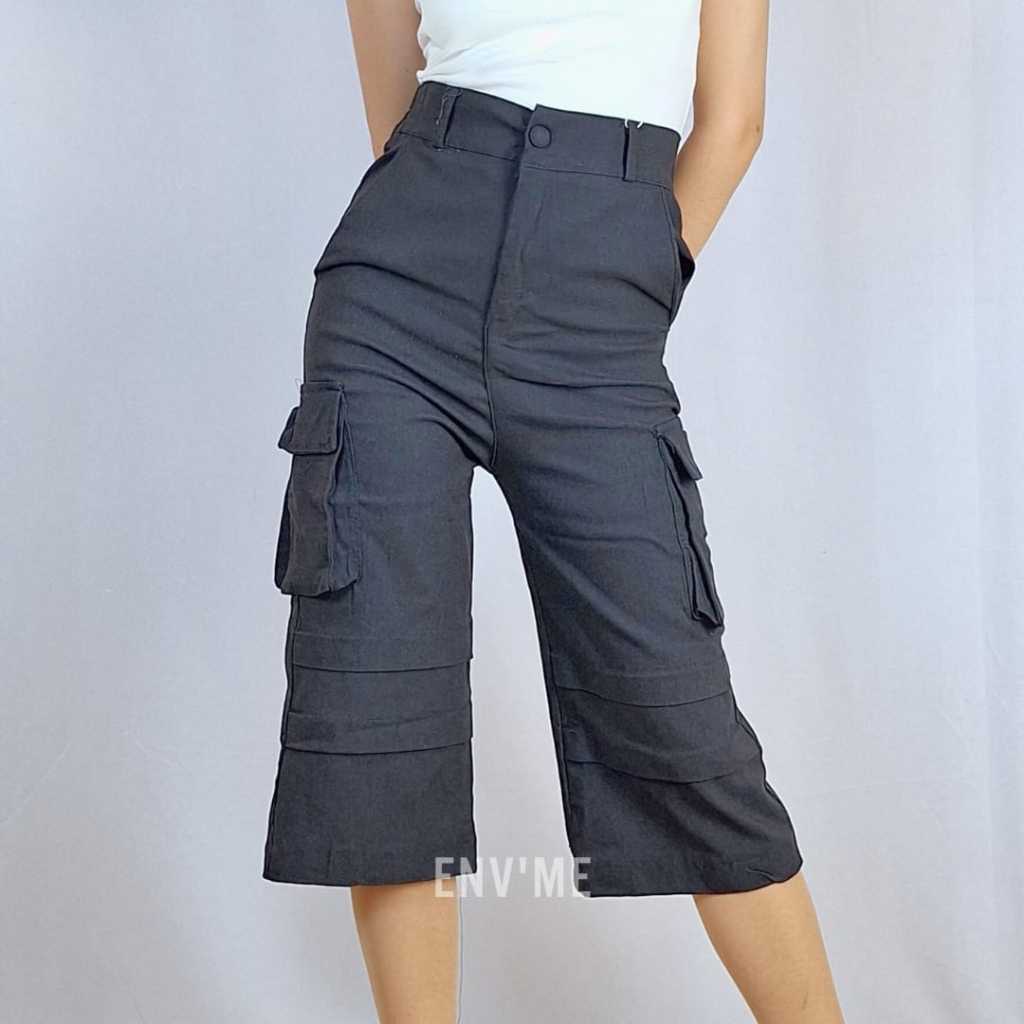 Envme RAZETA CARGO PANTS / Celana Pendek / Celana Cargo