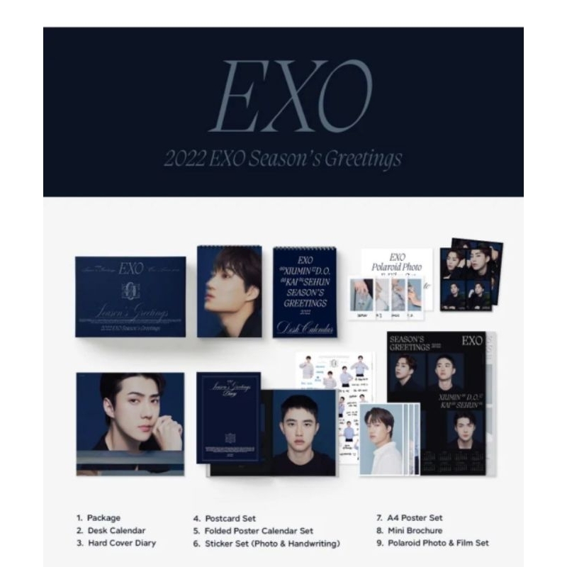 EXO SEASON'S GREETINGS 2022 2023