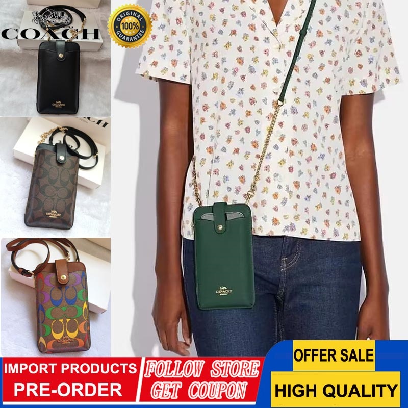 Tas Selempang Mini Coach Tas Ponsel Tali Bahu Selempang Wanita C6884 C7397 C8721 C9943