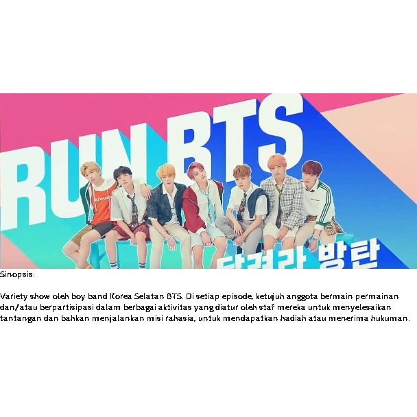 K-Show Run BTS (2015 - 2023)