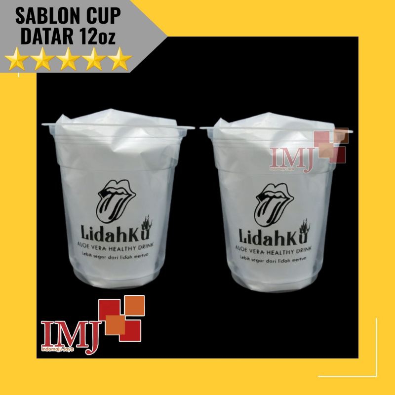 SABLON CUP 12oz SABLON CUP 12 oz TERMASUK TUTUP CEMBUNG