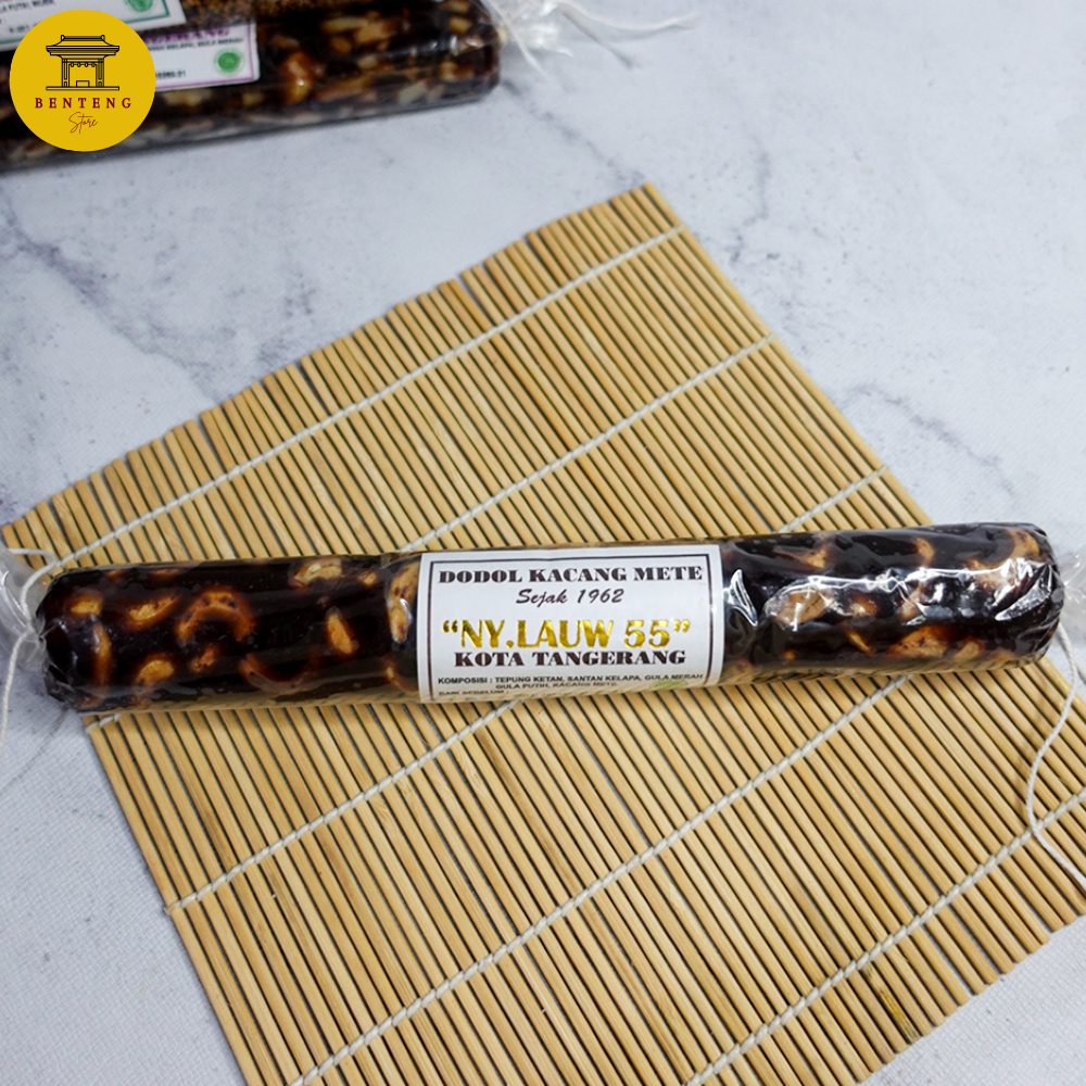 

Dodol Ny Lauw 55 Rasa Kacang Mete 250 gr