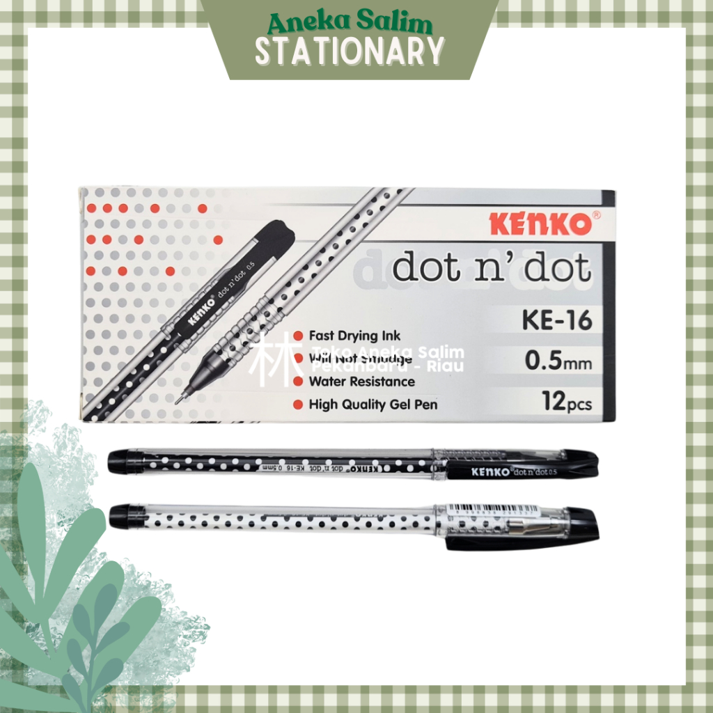 

Anekasalim - Pena Gel Kenko KE-16 ( 12 PCS/BOX)