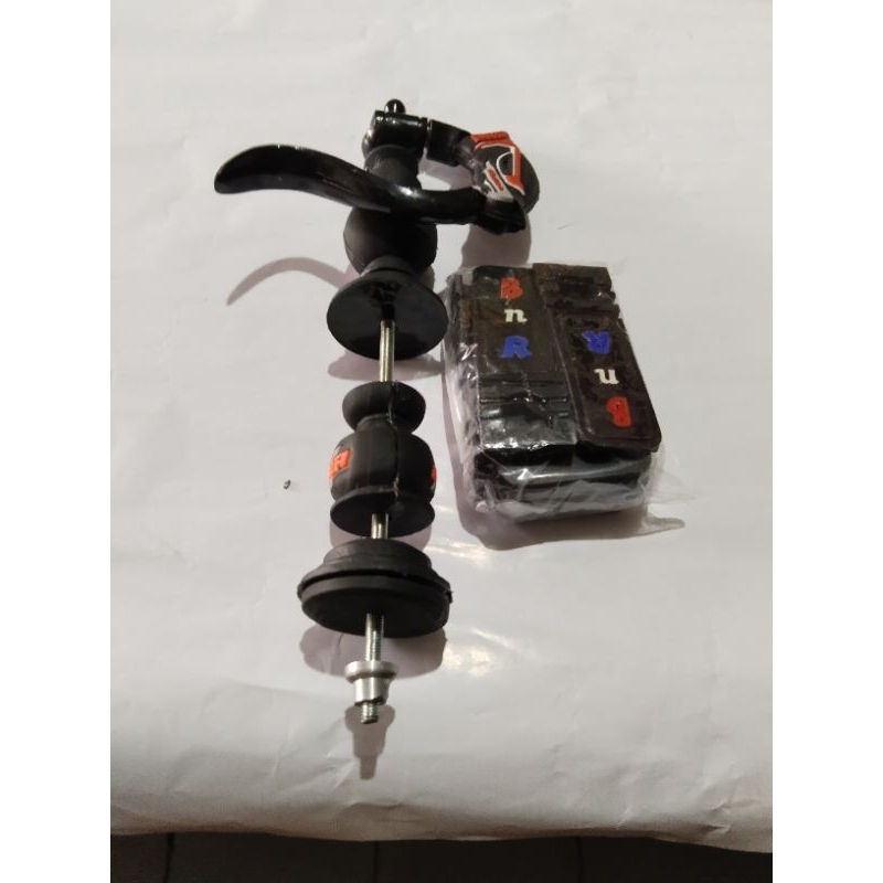 Gantungan BnR murai decal plus pion dan stoper hitam ori