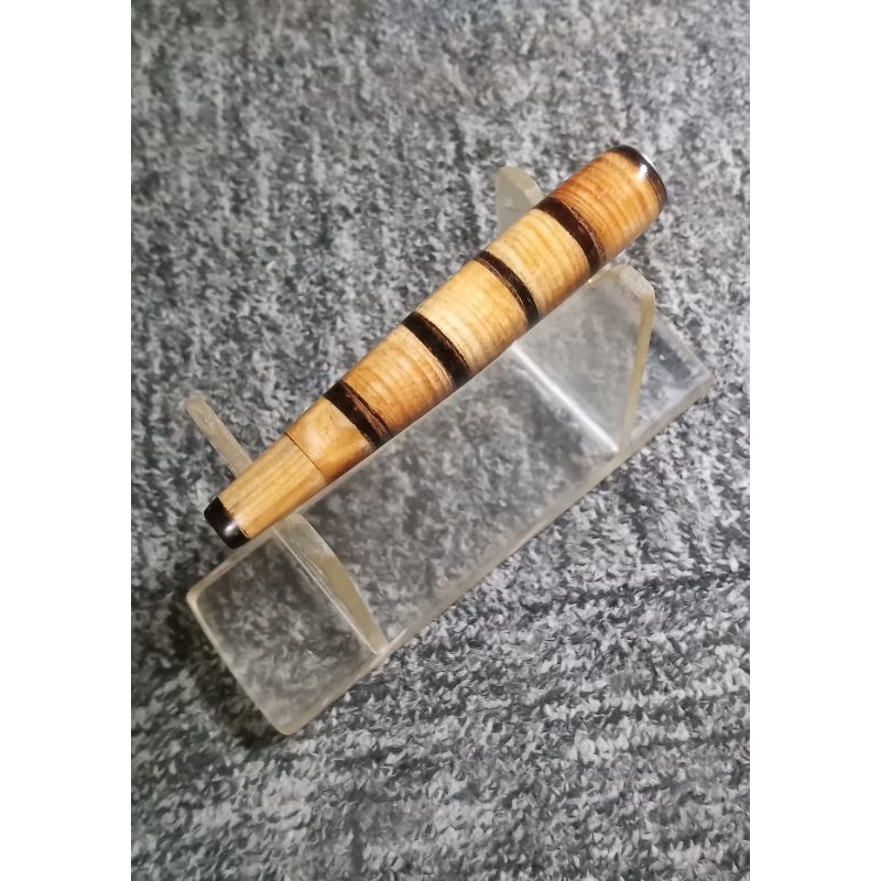 pipa cangklong kombinasi batok kelapa dan kayu panjang 10cm