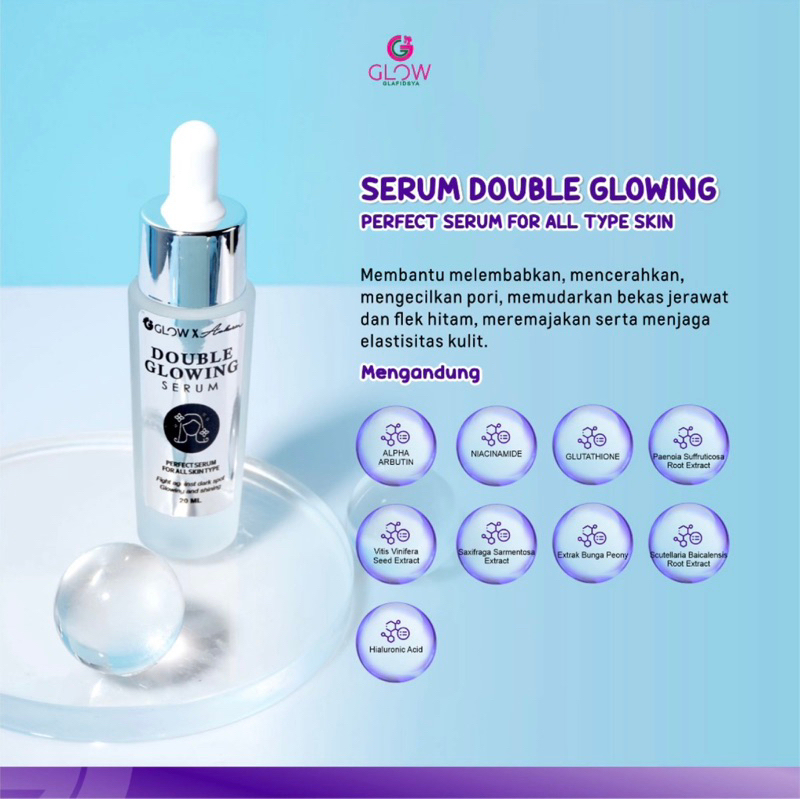 Glafidsya Skincare - Serum Double Glowing