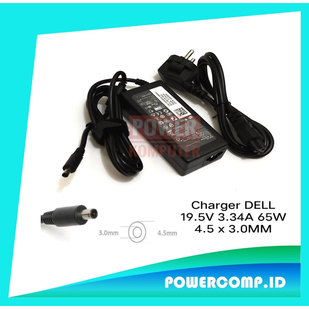 Charger Laptop Dell Vostro 2420, Dell Vostro 2520, Dell Vostro 3360, Dell XPS 14