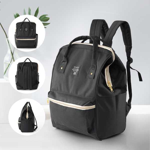 Tas Ransel Anello Anelo | BACKPACK ANELLO besar 40cm | Tas Ransel Punggung Wanita Anello Polos Sekol