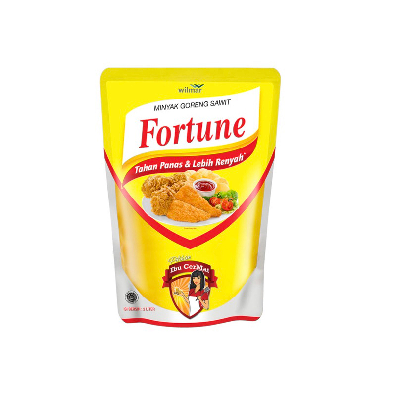 

Minyak Goreng Fortune 2 Liter Refill