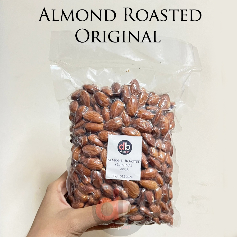 

Kacang Almond 500gram Roasted