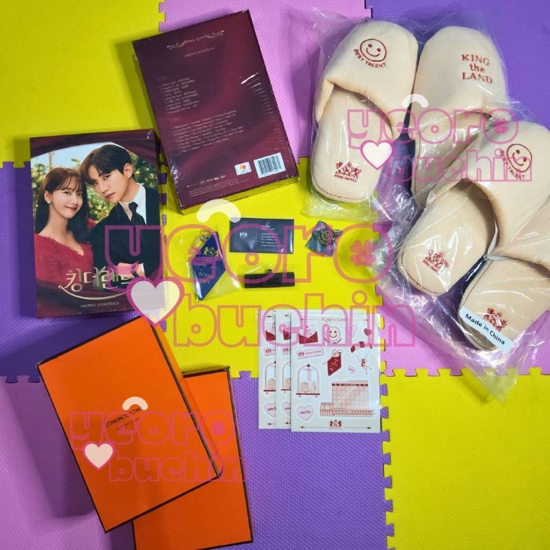 PELUNASAN | JTBC KDrama - King The Land Merch OST Album Set (Cast: Lee Junho 2PM, Yoona SNSD)