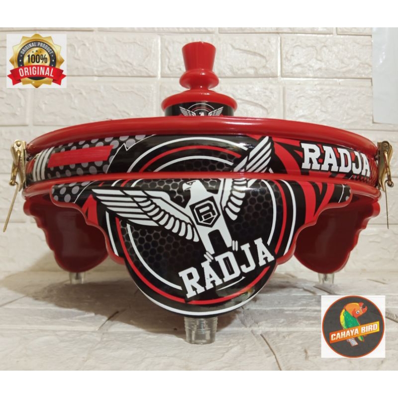 TEBOK PVC KANDANG KAPSUL LOVEBIRD MOTIF RADJA