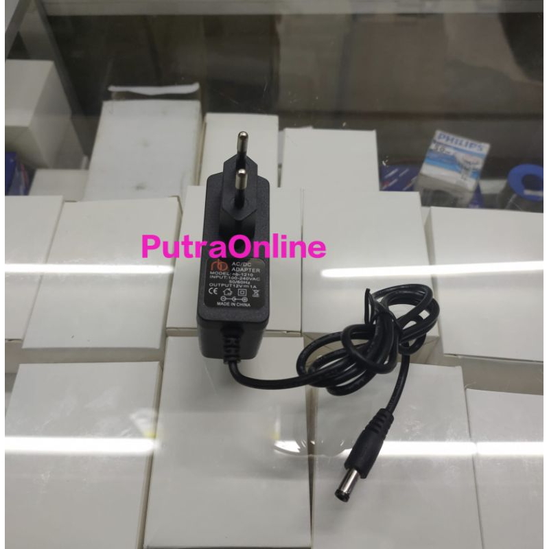 Adaptor DC 12V 1A NB 1210 Jual per/10pcs Input AC 100-240V Made in China