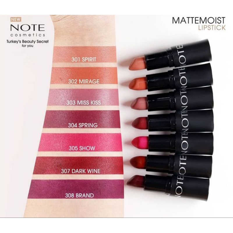NOTE Lipstick Matte
