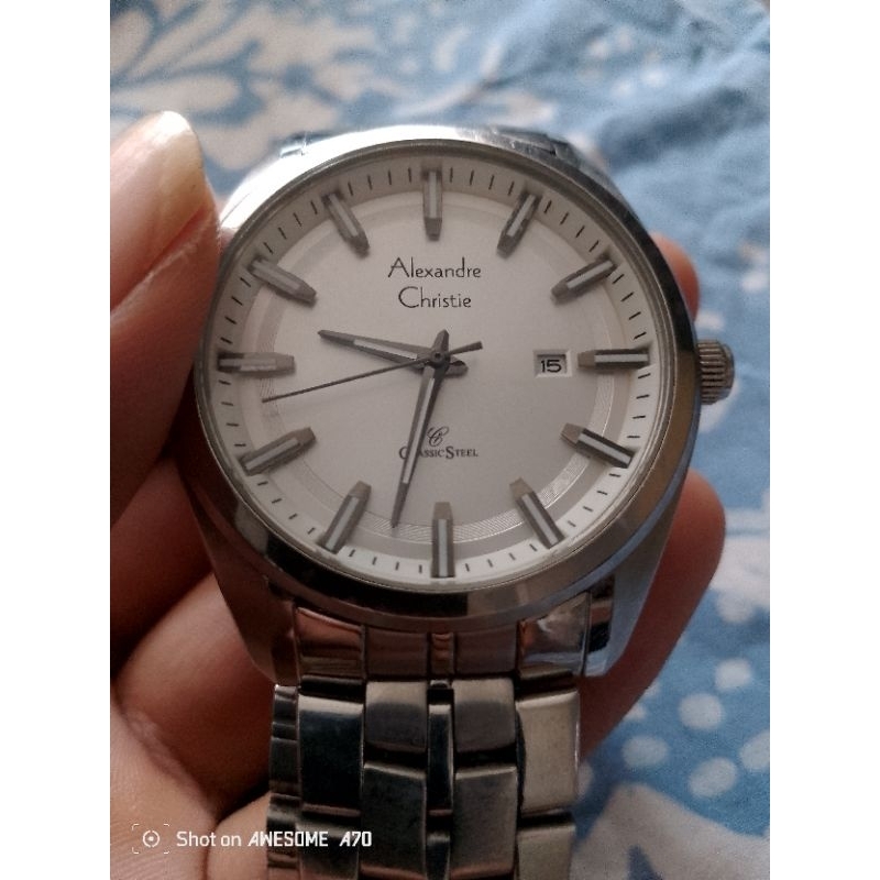 DAPAT 2 JAM TANGAN - Jam Alexandre Christie AC 1012ME dan AC 8637MD .