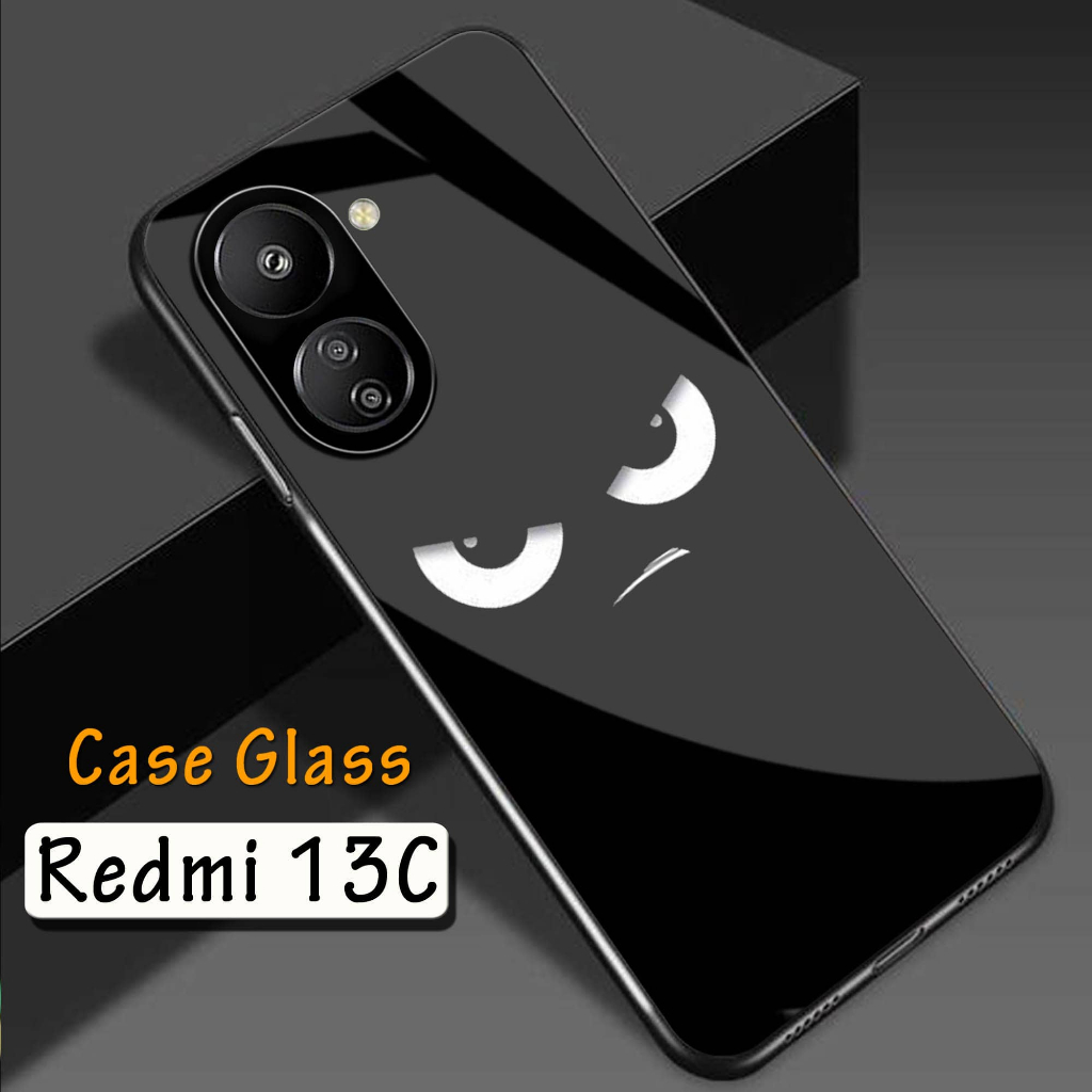 Softcase Kaca Kilau Redmi 13C - softcase - casing terbaru - case lucu - case Redmi 13C Terbaru (S160