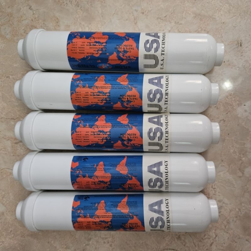 filter air Post carbon kecil Olsmopure saringan air minum filter air minum