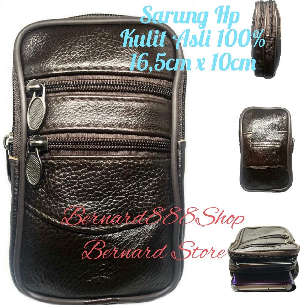 cu Sarung Hp Pinggang Kulit Sarung Hp Kulit Asli 1 di Pinggang Untuk Hp 55  63