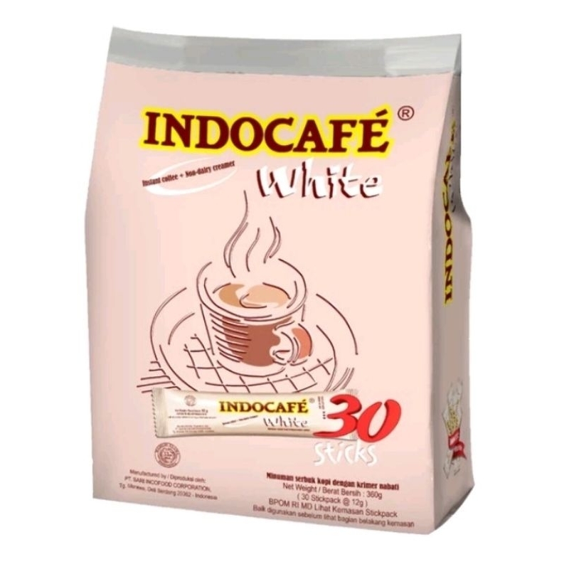 

Indocafe white isi 30 stick