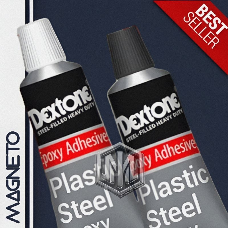 

LEM PLASTIC STEEL DEXTONE - Daya Rekat Kuat, Tahan Lama, Serbaguna