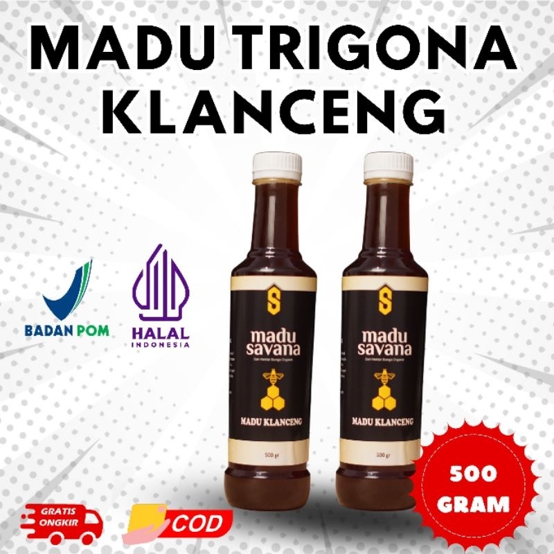 

MADU TRIGONA KLANCENG MURNI TANPA BAHAN CAMPURAN FREE ONGKIR